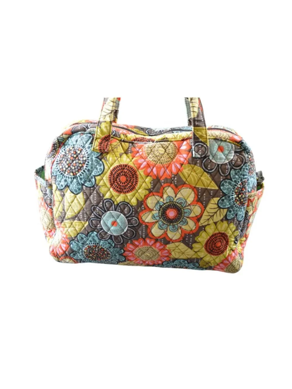 Vera Bradley Flower Shower Retired Summer 2014 Floral Baby Diaper Bag Duffle
